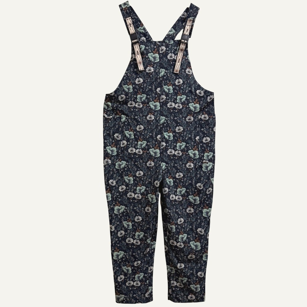 KAVU San Blas Jumpsuit Overalls Wildflowers Women Medium Gorpcore Nature Hiking